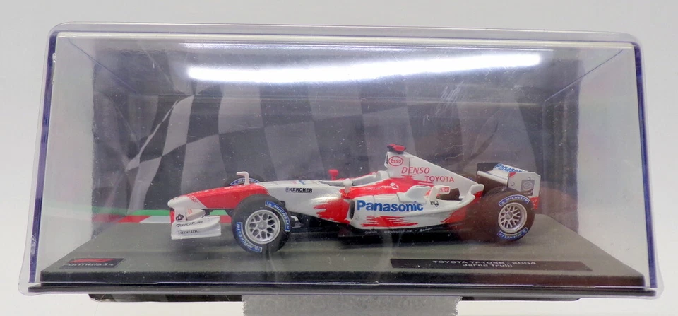 Altaya 1/43 Scale AL16220W - F1 Toyota TF104B 2004 - #16 Jarno Trulli - Photo 1/1