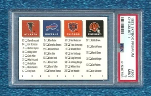 1993 SKYBOX PREMIUM #266 CHECKLIST 1 PSA 9 MINT POP 1  - Picture 1 of 2