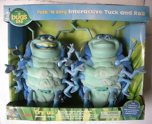 BUG'S LIFE 1001 PATTES - INTERACTIVE TUCK and ROLL - DISNEY PIXAR THINKWAY TOYS - Picture 1 of 2