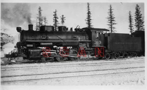 3B789 RP 1940s/50s? ALASKA RAILROAD 060 LOCO #313 - Picture 1 of 1
