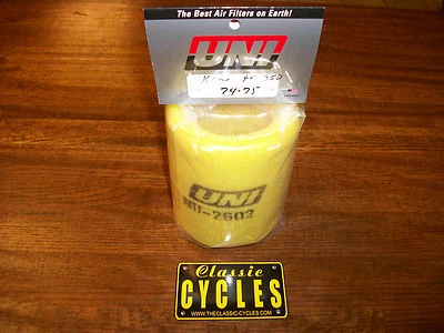 Kawasaki F9 350  Big Horn Air filter  UNI  with Mesh Screen NU-2602 1974 & 1975  - Image 1 of 4