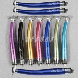 1-10*NSK Style Dental High Speed Air Turbine Handpiece Push Button 4Hole Colors - Picture 1 of 45