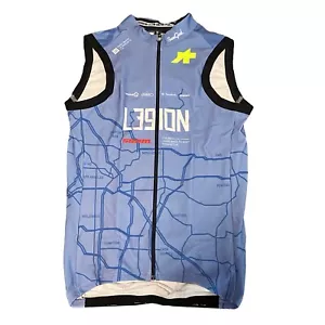 New 2024 Men’s Assos L39ION Pro Team GT Winter Thermal Gilet Vest, Blue, Small - Picture 1 of 2