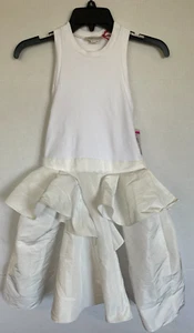 Alexander Mcqueen Hybrid Mini Dress COTTON IN WHITE WOMENS SIZE 36 (US 4-6) NWOT - Picture 1 of 5