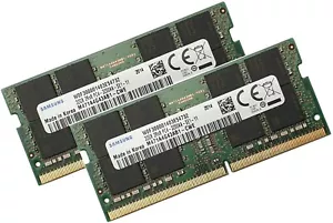 2x 32 GB 64 GB RAM DDR4 3200Mhz PC4-3200AA per Dell Alienware Area-51m R2 gaming - Foto 1 di 1