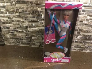 1995 Neu im Karton Super Gymnast Barbie Puppe - Bild 1 von 5