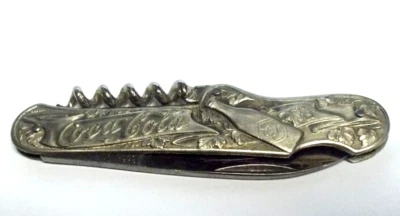Vintage Coca-Cola Bottling Co. Pocket Knife/Cork Screw, Made in Germany - Image 1 of 4