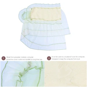 7pcs Papillons Poussière Housse Clavier Écran Protecteur - Photo 1/12