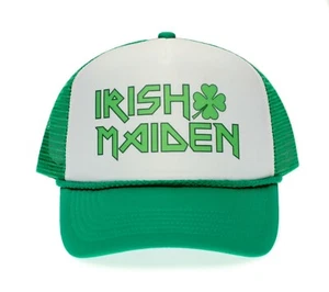 Sombrero de doncella irlandesa divertido día de San Patricio trébol gorra unisex adulto multi - Imagen 1 de 4