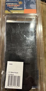 5.11 Bastón Táctico/Gancho para Linterna y Bolsa de Bucle, Negro *** Raro *** Nuevo en Paquete - Imagen 1 de 4