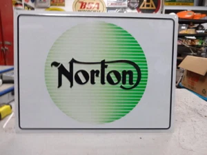 Norton MOTORCYCLE SIGN PARTS & ACCESSORIES EC0076 - Picture 1 of 3