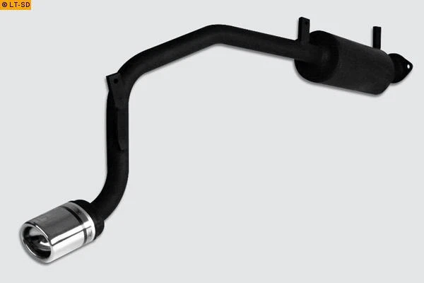 Ulter Escape Deportivo 1 X 95X65Mm Enrollado - Daewoo Tico Desde Bj. 93 0,8I - Imagen 1 de 1