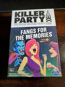 Killer Party The Social Mystery Party Game Fangs for the Memories NEW! - Picture 1 of 6