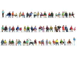 HO Scale People - 18402 - Mega Economy Set “sentado” (Bancos no incluidos) - Imagen 1 de 1