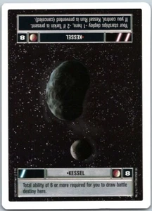 1995 Decipher Inc. Star Wars Premiere Unlimited White Boarder Kessel (SWCCG) DS - Bild 1 von 2