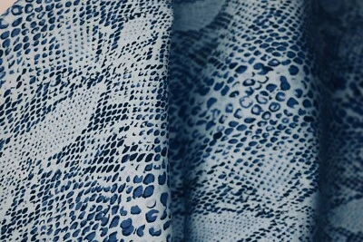 Snake Print Cotton  - Image 1 of 3