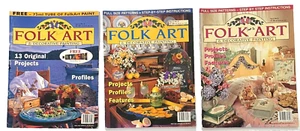 Revista de Arte Popular y Pintura Decorativa Vol 2 - Nº 1+ 2+ 3 - Artesanía Vintage - Imagen 1 de 13