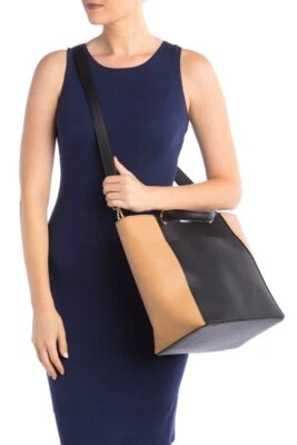 Bolso Bandolera Danielle Nicole Meghan Marrón Negro X1004 Foto 1 de 4