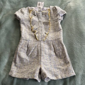 janie and jack girls Romper size 5 Easter - Picture 1 of 2