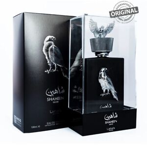 Shaheen argent Lattafa Pride pour hommes parfum original incroyable EDP 3,4 oz parfum