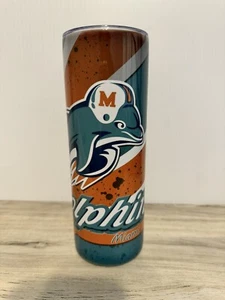 Miami Dolphins Custom 20oz Tumbler - Picture 1 of 3