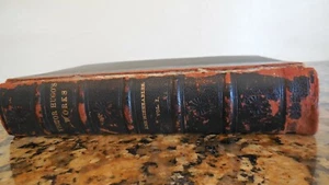 Victor Hugo's Works "Les Miserables" Complete in one  Volume, T. Y. Crowel 1887 - Imagen 1 de 10