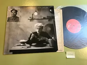 JAPAN Tin Drum LP ORIG 25VB1014 david sylvian '81 japanese w/lyric insert NM! - Picture 1 of 3