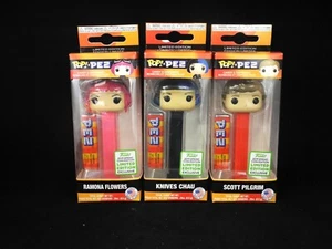 ECCC Comic Con 2019 Funko PEZ Scott Pilgrim Ramona Flowers Knives Chau 3er Set - Bild 1 von 5