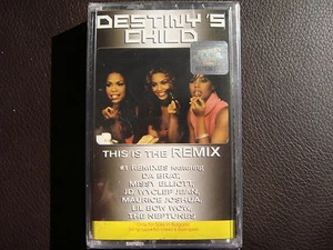Destiny's Child - This Is the Remix AUDIO CASSETTE NEW feat Wyclef Missy Elliott - Picture 1 of 3