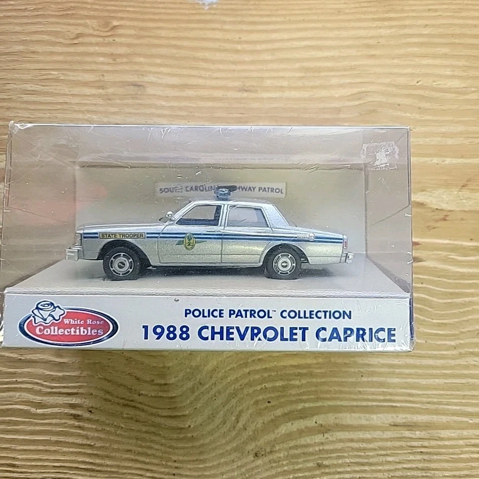 Chevrolet Caprice Sc Highway Patrol 1988 White Rose coleccionables Foto 1 de 4