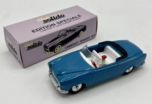Cabriolet Peugeot 403 - Edition Spéciale Club SOLIDO + boite Lilas - Neuf - Imagen 1 de 4