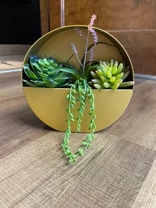 Expositor de pared o mesa de imitación suculenta - Imagen 1 de 3