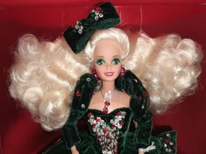 BARBIE HAPPY HOLIDAYS 1991 MATTEL MAGIA DELLE FESTE NUOVA SENZA SCATOLA NO BOX - Foto 1 di 11