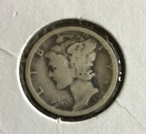 Moneda de diez centavos Mercury 1918-S - Imagen 1 de 2