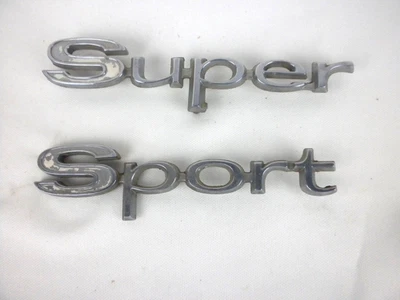 Chevrolet Chevy Chevelle Super Sport 1967 original vintage emblema Foto 1 de 2