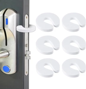 Paquete de 6 tapones de golpe de puerta, protector anti golpe de puerta, espuma gato niño bebé Proo - Imagen 1 de 12