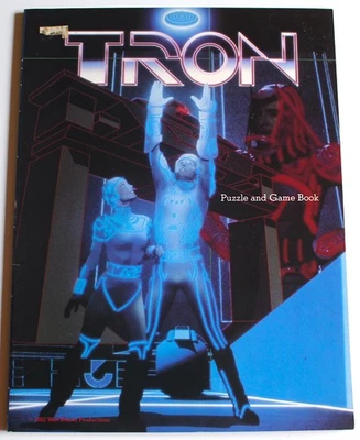 TRON 1982 Puzzle y Juego LIBRO PARA COLOREAR Sin Usar DE COLECCIÓN Disney EX ESTADO Foto 1 de 4