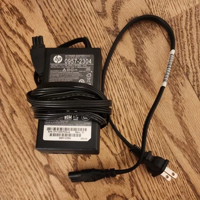 Genuine HP Printer AC Adapter Power Cord 0957-2304 Officejet Premium Photosmart - Image 1 of 2