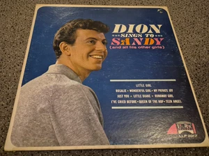 Sought After - Dion Sings To Sandy And All His Other Girls LP US Laurie Rockaway - Picture 1 of 7