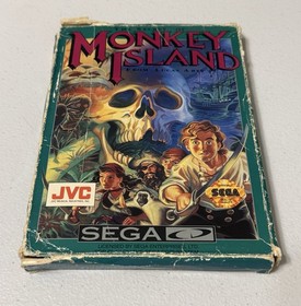 The Secret Of Monkey Island, (1992 Sega CD) Authentic READ