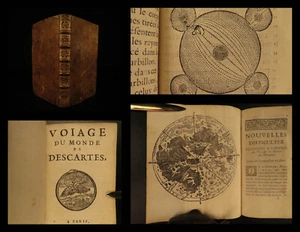 1720 Descartes Philosophy Jesuit Daniel Horology Cartesian Astrology - Picture 1 of 12