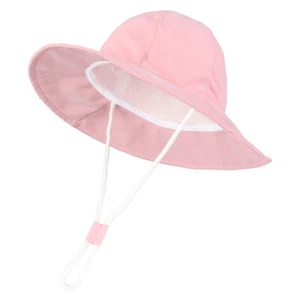 Toddler Baby Kids Sun Hat UPF 50+ Sun Protection Bucket Hat Summer Beach Hat - Picture 1 of 17