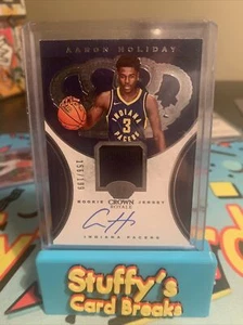 2018-19 Panini Crown Royale Jersey /199 Aaron Holiday #RJA-AHD Rookie Auto RC - Bild 1 von 1