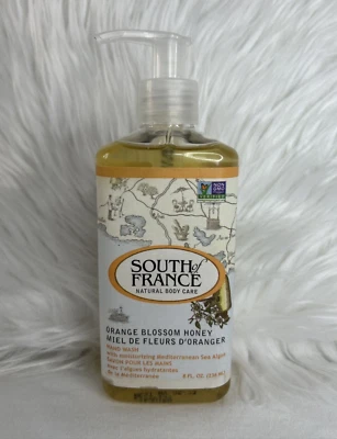 South Of France Soaps Hand Wash Liquid Orange Blossom Honey Scent 8 Oz-NEW! - Image 1 of 3