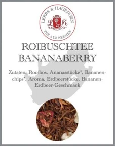 Roibuschtee Bananaberry 2 kg Bananen- Erdbeer-Geschmack - Bild 1 von 9