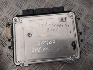 Calculateur Moteur BOSCH - PEUGEOT 206 CC 1.6L HDI 109CV - Référence 9661773380 - Picture 1 of 4