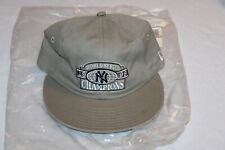 NOS Vintage New York Yankees 1999 World Series Champion New Era Snapback Hat MLB