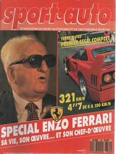 SPORT AUTO 320 1988 FERRARI F40 BMW M3 Evo Maserati Biturbo F1 Deutschland Ungarn - Bild 1 von 2