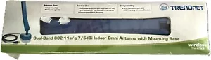 NEW TrendNet TEW-A1750B External Omni Antenna with Mounting Base **Sealed box - Picture 1 of 4
