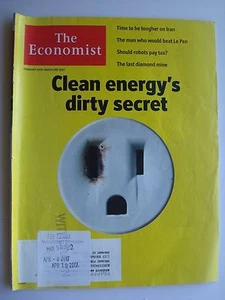The Economist Feb 25 - Mar 3 2017: Clean Energy's Dirty Secret, Iran, Le Pen - Picture 1 of 3